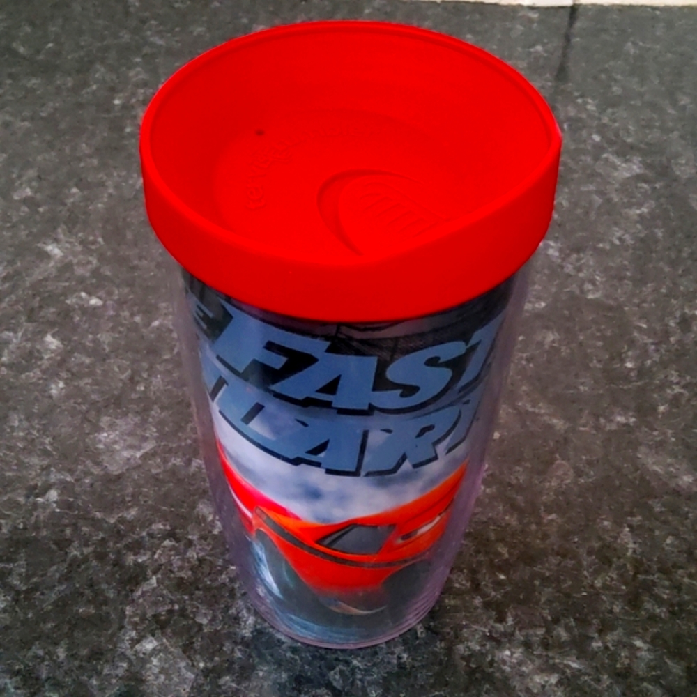 Disney Cars Tervis Tumbler with Red Lid